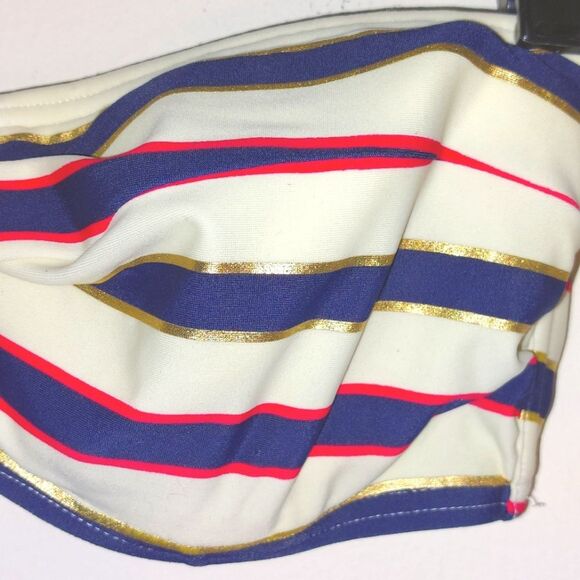 FigLeaves Santa Chuz Underwired Twist Bandeau Bkini Top Size 30D - Picture 6 of 8